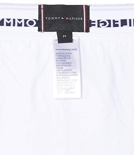 Tommy Hilfiger 3p Lr Trunk Boxer, Negro (Black/White/Grey Heather 004), XL (Pack de 3) para Hombre