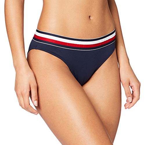 Tommy Hilfiger Bikini, Azul (Navy Blazer 416), 40 (Talla del Fabricante: LG) para Mujer