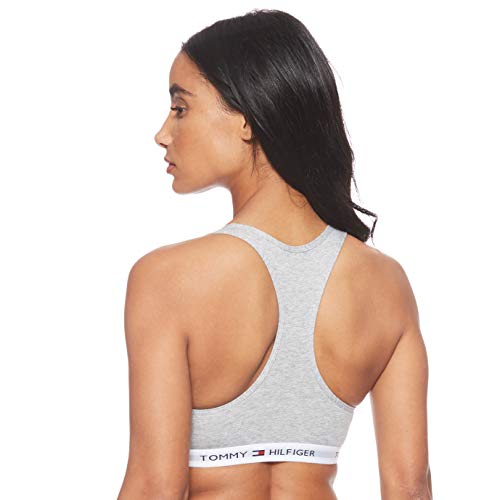 Tommy Hilfiger BRALETTE Corsetto, Gris (GREY HEATHER 004), 36 (talla del fabricante: MD) para Mujer