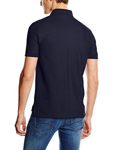 Tommy Hilfiger Core Hilfiger Regular Polo, Azul (Sky Captain 403), Small para Hombre
