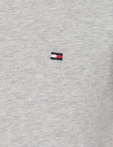 Tommy Hilfiger Core Stretch Slim Cneck tee Camiseta, Gris (Cloud Htr 501), Small para Hombre