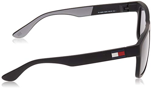 Tommy Hilfiger Herren TH 1556/S Sonnenbrille, Schwarz (BLACKGREY), 56