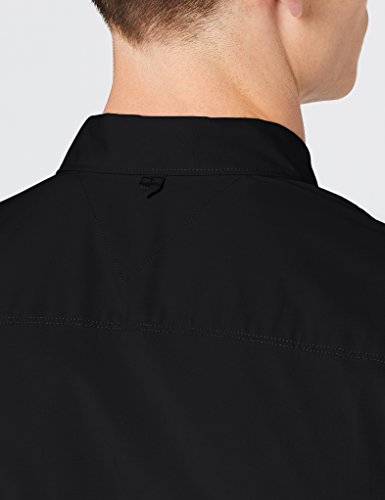 Tommy Hilfiger Original Stretch Shirt Camisa, Negro (Tommy Black), XXL para Hombre