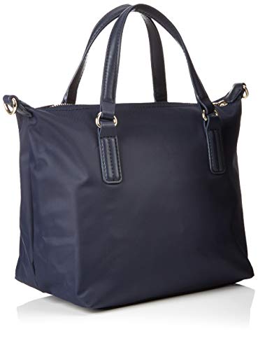 Tommy Hilfiger - Poppy Small Tote Stp, Bolsos totes Mujer, Azul (Corporate), 23x15x22 cm (B x H T)