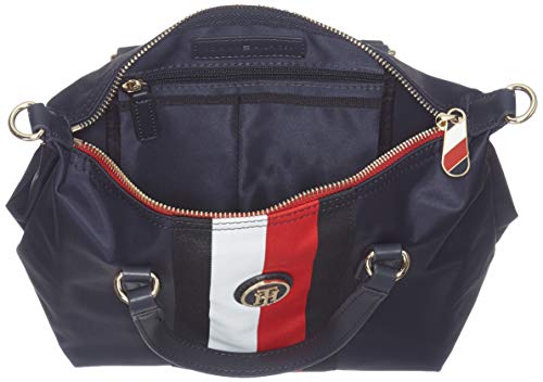 Tommy Hilfiger - Poppy Small Tote Stp, Bolsos totes Mujer, Azul (Corporate), 23x15x22 cm (B x H T)