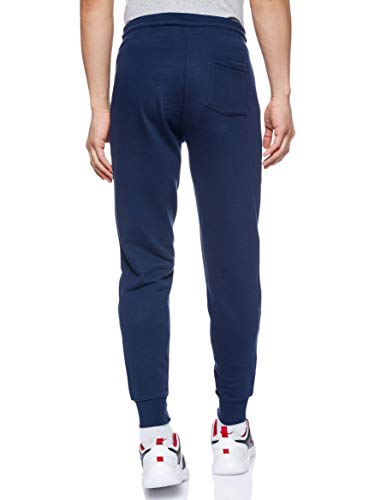 Tommy Hilfiger Repeat Logo Tape Joggers Pantalones Deportivos, Azul (Navy Blazer), Small para Hombre