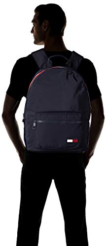 Tommy Hilfiger - Sport Mix Backpack, Mochilas Hombre, Azul (Tommy Navy), 15x43x31 cm (B x H T)