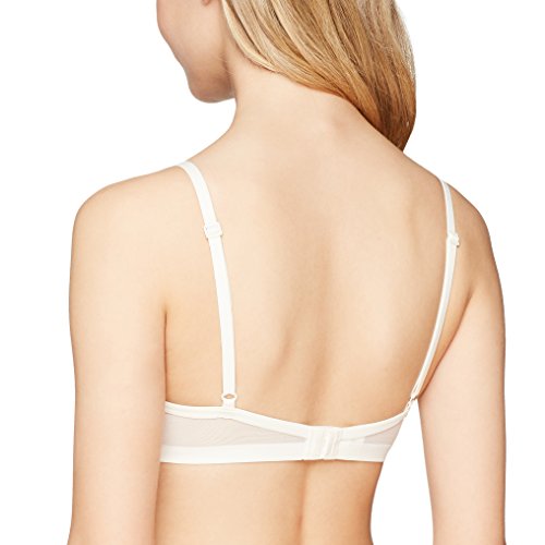 Tommy Hilfiger Unlined Triangle Sujetador sin Aros, Blanco (Ivory 101), X-Small para Mujer