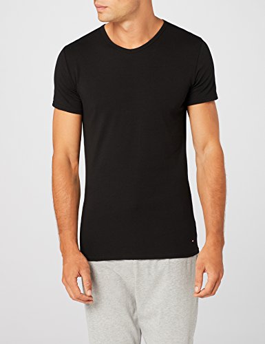 Tommy Hilfiger Vn tee SS 3 Pack Premium Essentials Camiseta, Negro 990, XL (Pack de 3) para Hombre