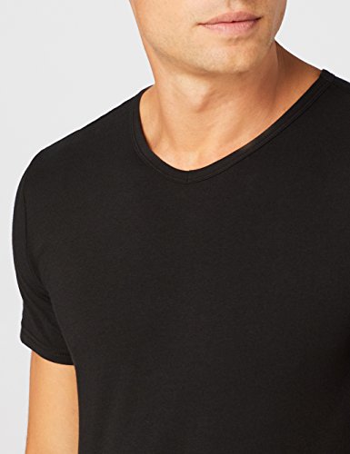 Tommy Hilfiger Vn tee SS 3 Pack Premium Essentials Camiseta, Negro 990, XL (Pack de 3) para Hombre