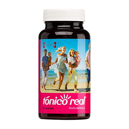 Tónico Real Multivitamínico con Levadura de Cerveza, Vitaminas y Minerales - 60 Cápsulas