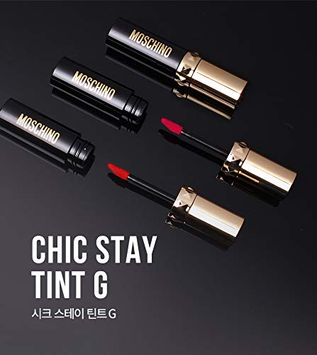 TONYMOLY [MOSCHINO] CHIC STAY TINT G #01. RUSSIAN BOLD
