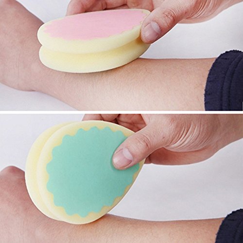 TOOGOO El cojin de esponja magico sin cepillo magico popular de la depilacion del retiro quita la depiladora del pelo