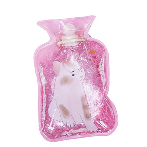 Topke De Dibujos Animados de Mano Caliente Botella de Agua Caliente Lindo Mini portátil pequeño Calentador de la Mano de inyección de Agua Bolsa de Almacenamiento Herramientas