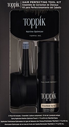 Toppik Kit de Accesorios con Laca Fijadora, Spray Aplicador y Peine Perfeccionador
