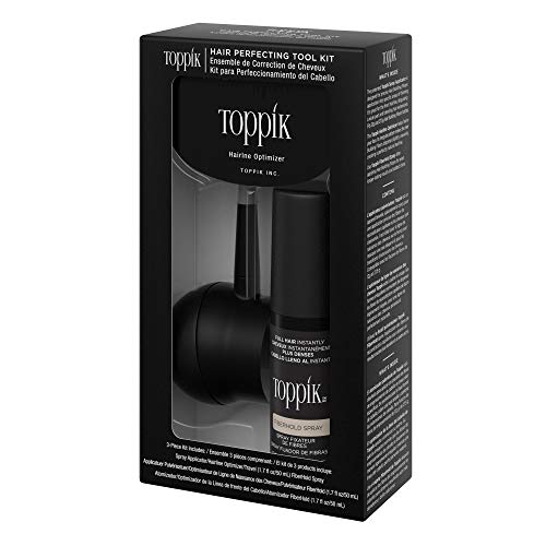 Toppik Kit de Accesorios con Laca Fijadora, Spray Aplicador y Peine Perfeccionador