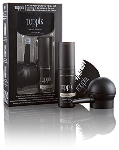 Toppik Kit de Accesorios con Laca Fijadora, Spray Aplicador y Peine Perfeccionador