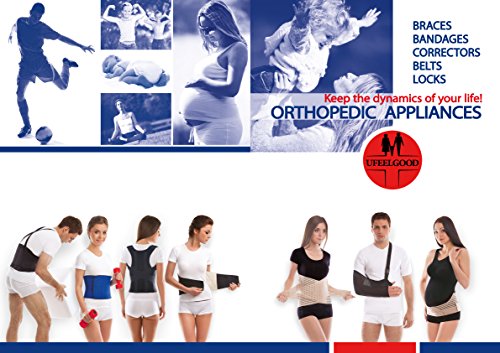 TOROS-GROUP Corrector de Postura Espalda; Soporte de Espalda y Columna Lumbar; Aliviar el dolor de Espalda y Hombro; Ajustables; para hombres y mujere X-Large Negro