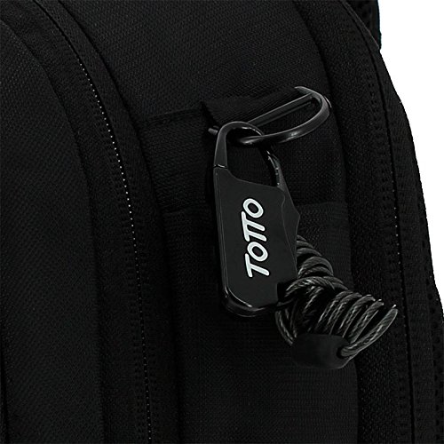 Totto Business Mochila Tipo Casual 40 cm, 3.0 litros, Negro