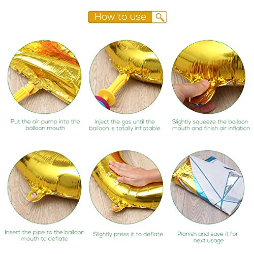 Toyvian Globo de Fiesta de Anillo de Diamante - Globo de Compromiso Gigante de 77cm, decoración de la Boda, Globo de Papel de Soltera