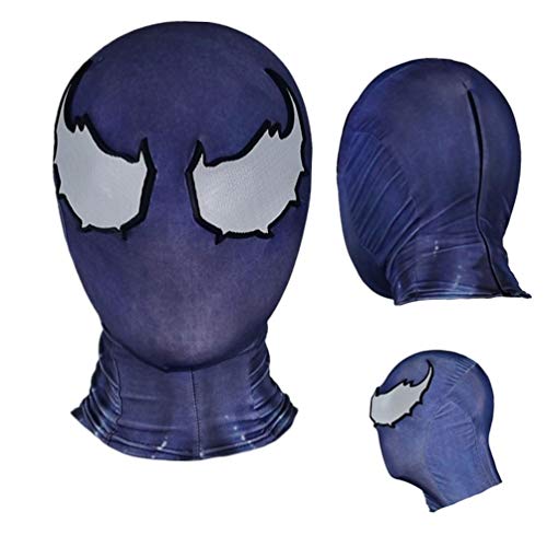Traje escenario de funcionamiento Amazing Spiderman Cosplay for adultos niños Superhero Medias Mono vestido de lujo Atrezzo Conjunto SPIDERMANHTT (Color : Blue, Size : 95-110)