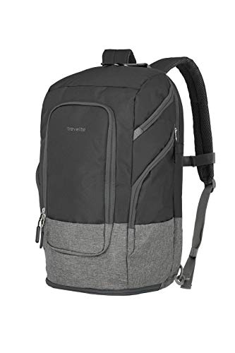 Travelite “Basics mochilas para viajes urbanos y excursiones de ciclismo y senderismo — modernas, funcionales, seguras