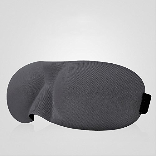 TRDyj Máscara ocular para dormir Máscara para dormir Correa ajustable Copa contorneada 3D Buenas noches Sombra de ojos para mujeres Hombres, Confortables y suaves con los ojos vendados Ideal para viaj