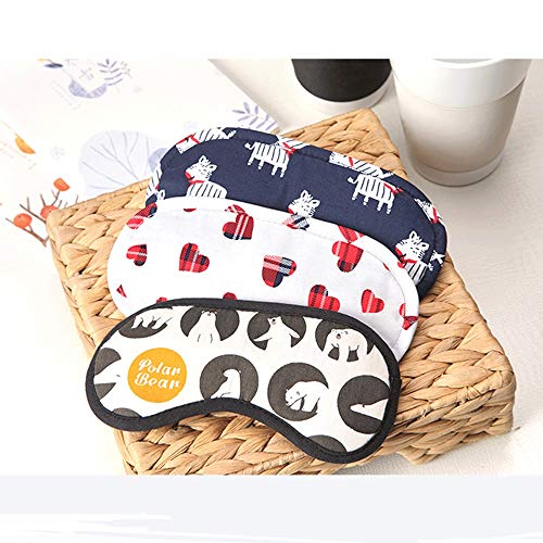 TRDyj Máscara para los Ojos Sueño Máscara para los Ojos, Transpirable, Suave y Confortables, Hombres y Mujeres alivian la Fatiga Ocular Sin presión Máscara para los Ojos Adecuada para Viajar y Dormir