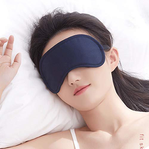 TRDyj Máscara para los Ojos Sueño Máscara para los Ojos, Transpirable, Suave y Confortables, Hombres y Mujeres alivian la Fatiga Ocular Sin presión Máscara para los Ojos Adecuada para Viajar y Dormir
