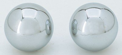 Trend Import Qi Gong Bolas, Color Plateado, 45 mm