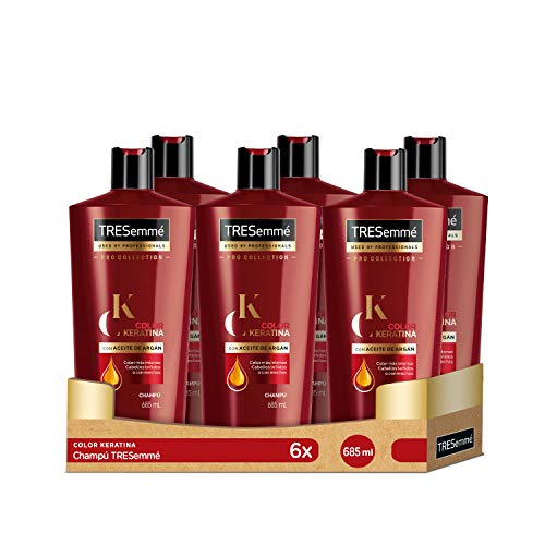 TRESemmé Champú Keratina Color 6 x 685 ML