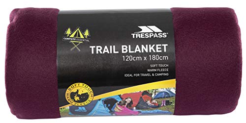 Trespass Snuggles Manta de Viaje, 120 cm, Verde (Fig)