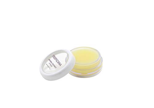 Tropicana Oil Bálsamo 2 xLabial Natural Coconut Delight 10g | con Aceite de Coco Prensado en Frio, Manteca de Cacao y Karité | Cuidado Labios Atractivos Vitamina E y C | Cosmético Natural | Sabor Coco