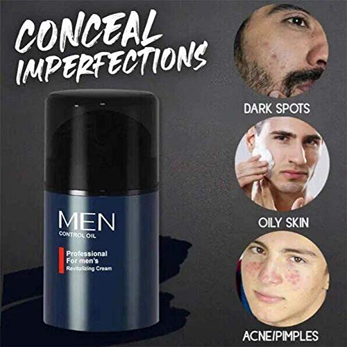 TTCPUYSA 2 pcs Cleanup Men's Revitalising Cream Refreshing Moisturizing Wrinkle Firming Shrink Pores Day Anti-Aging Cream for All Skin Types