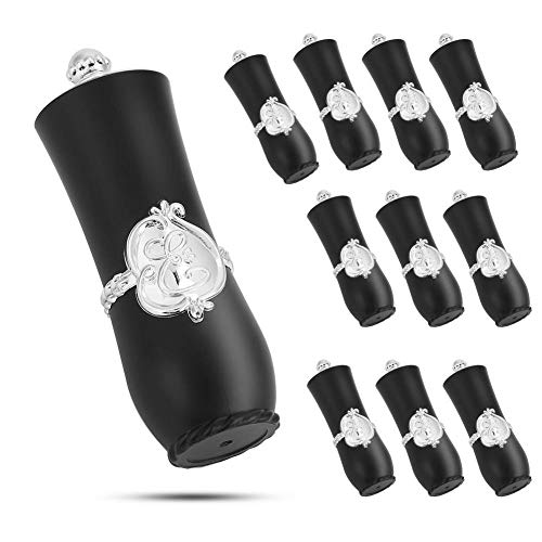 Tubo de lápiz labial, estilo real Lápiz labial de bricolaje molde de lápiz labial hecho a mano Tubos de bálsamo labial Lápiz labial Barra de labios Contenedores vacíos con tapa(#2)