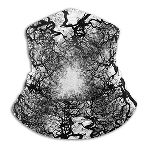 Tubo de polainas de cuello reversible con cuello de venas de venas de árbol, Versatilidad Diadema para calentador de oídos para hombres y mujeres