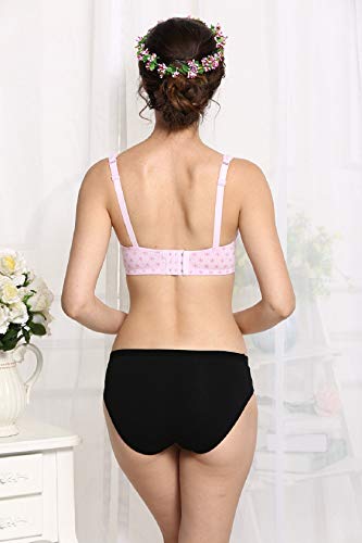 Tuopuda Bragas de Embarazo de Algodón para Premamá 12 Bragas U Forma Braguitas para Premamá Cintura Baja Bragas Maternidad Braguitas de Bikini Premamá