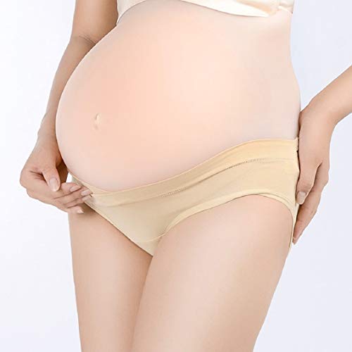 Tuopuda Bragas de Embarazo de Algodón para Premamá 12 Bragas U Forma Braguitas para Premamá Cintura Baja Bragas Maternidad Braguitas de Bikini Premamá