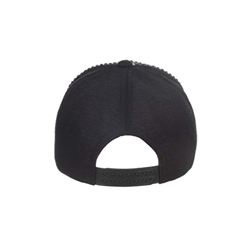 TWIFER Hombres Mujeres Gorras de béisbol Moda Ajustable Gorra de algodón Estrella Gorra de Diamantes de imitación Nueva Unisex Gorra de béisbol algodón Mezclado