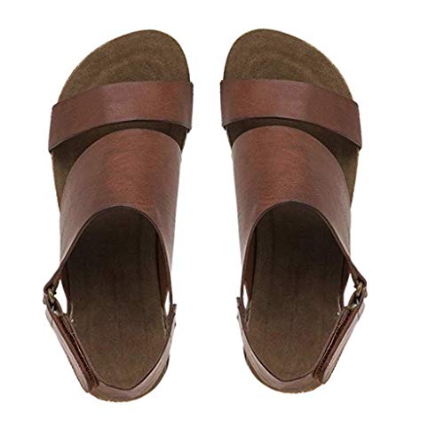 TWIFER Sandalias Mujeres Moda Zapatillas De Mujer con Plataforma Grande Sandalias Bohemia Casuales Zapatos De Playa Sandalias Romanas Chanclas De Damas Cuñas De Mujer Verano 2019