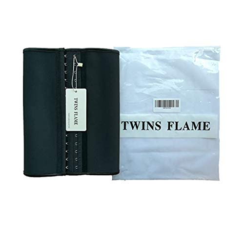 TwinsFlame Mujer Fajas Reductoras de Cinturón Formación para Cincher Underbust Bustiers Corsé, XL