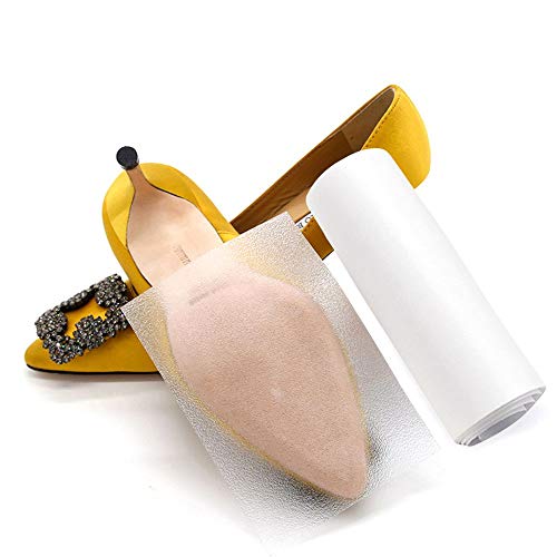 TXGLGWA Suela de la Etiqueta engomada Antideslizante de la Cinta del Zapato Auto-Adhesivo Transparente empuñaduras para Tacones Altos Protector de Suela
