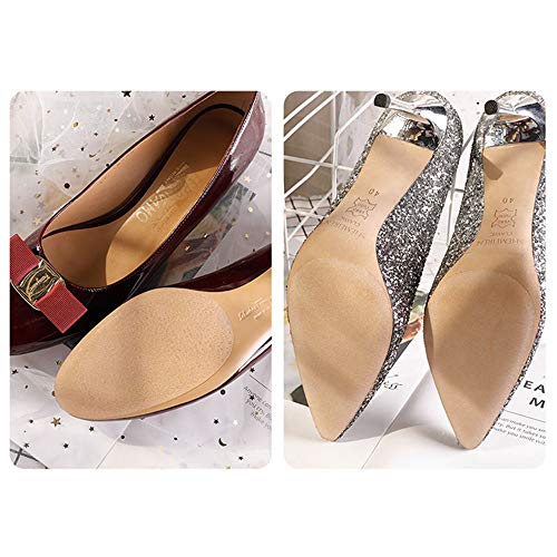TXGLGWA Suela de la Etiqueta engomada Antideslizante de la Cinta del Zapato Auto-Adhesivo Transparente empuñaduras para Tacones Altos Protector de Suela