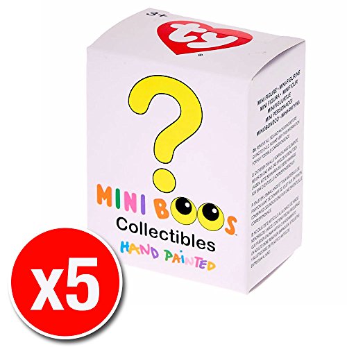 TY Beanie Boos - Mini Boo Figures - Blind Box (5 Packs Supplied)