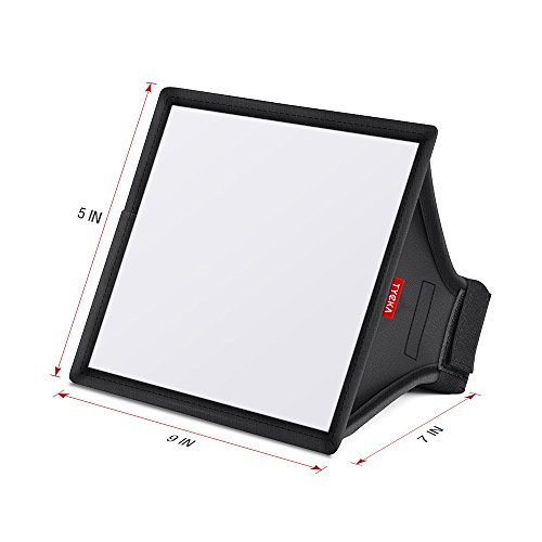 TYCKA 23 x 18cm Difusor de Flash Softbox (Universal, Plegable) para Nikon, Canon, Sony, yongnuo y Otros Flashes DSLR