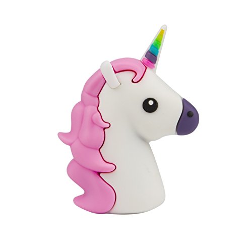 UBMSA cargador unicornio 2600mAh Cargadores Horse,portátil de la batería Diversión Pokemon GO,cargador externo del banco de la energía para el iPhone,Samsung,compatible con todos los smartphones