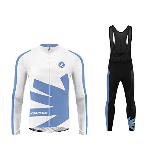 Uglyfrog Hombres Invierno Fleece Warm Ropa de Ciclismo Bicicleta Conjunto Traje de Ropa Deportiva Jersey de Manga Larga + Pantalones Mantener Caliente