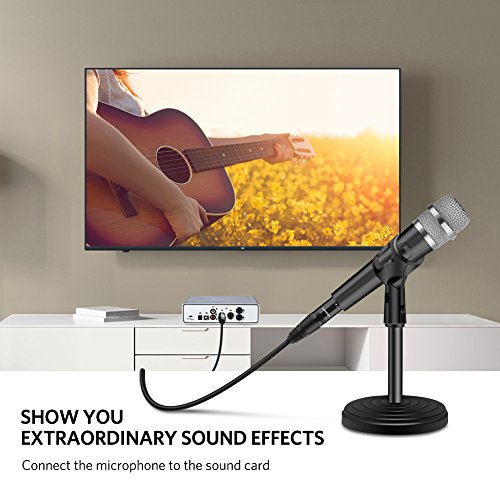 UGREEN XLR3 Cable, Cable XLR a XLR Cable XLR3 Balanceado 3 Pin Macho a Hembra para Micrófono, Grabadora, Equipo de Sonido, Mesa de Mezclas, Altavoces Activos, Sistema PA (3 Metros)