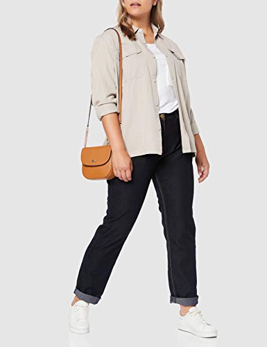 Ulla Popken Mandy Vaqueros, Azul Dunkelblau, 52 para Mujer