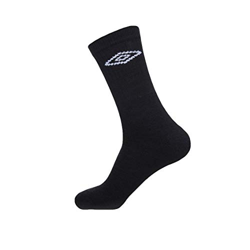 Umbro Pack 10 Pares de Calcetines Color, Negro T605, 39/42 para Hombre